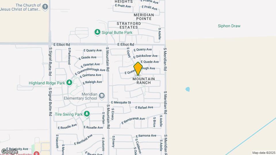 3823 S Oxley St Mapa y Detalles de la Ubicación