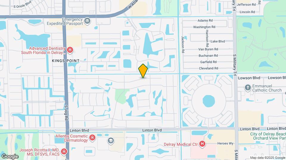 612 Normandy Ln Map and Location Details