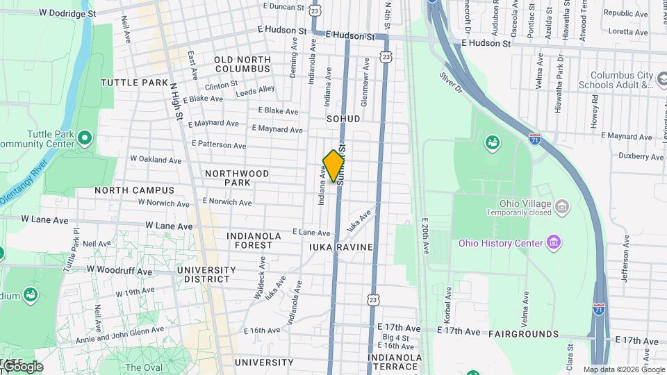 2179 Summit St Mapa y Detalles de la Ubicación