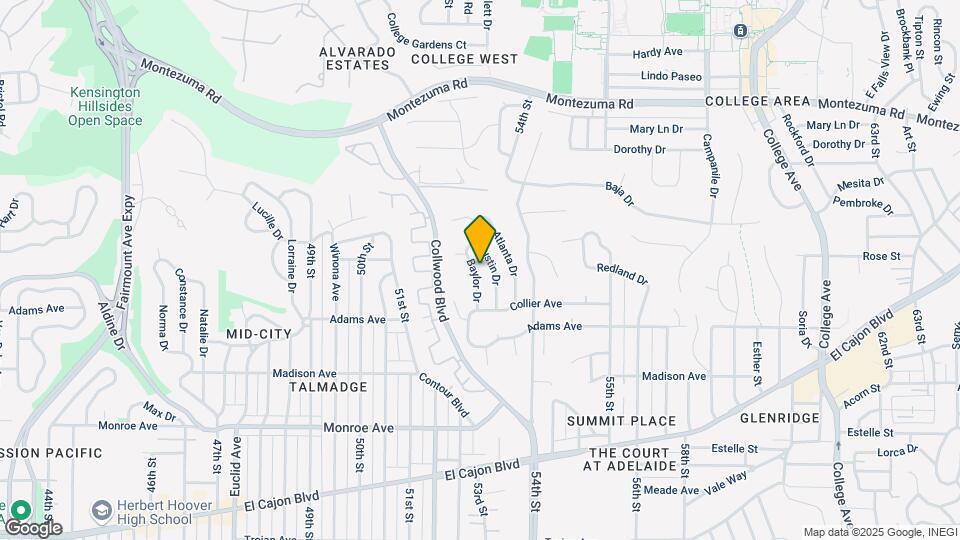 4759 Baylor Dr, Unit B Map and Location Details