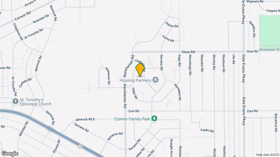 15908 Chehalis Ct Map and Location Details