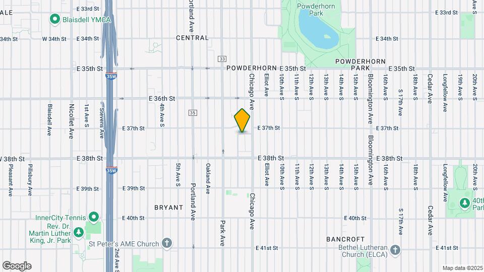 3711 Columbus Ave Mapa y Detalles de la Ubicación