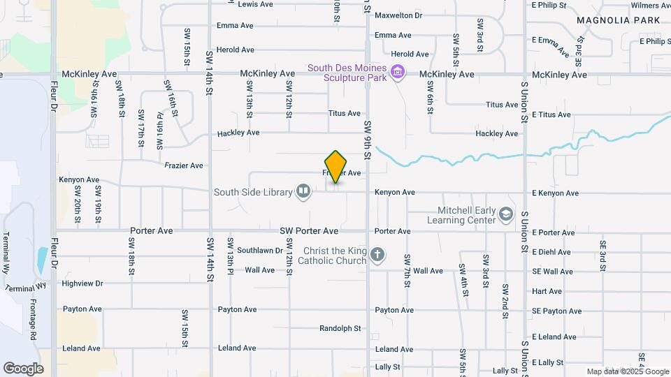 941 Kenyon Ave Map and Location Details