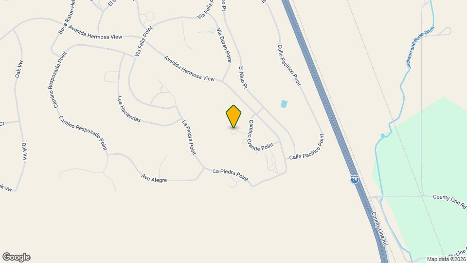 10385 Camino Grande Point Map and Location Details