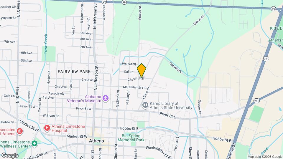 404 Chestnut St Map and Location Details