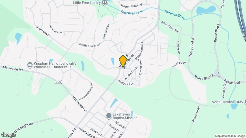 12804 Windyedge Rd Map and Location Details