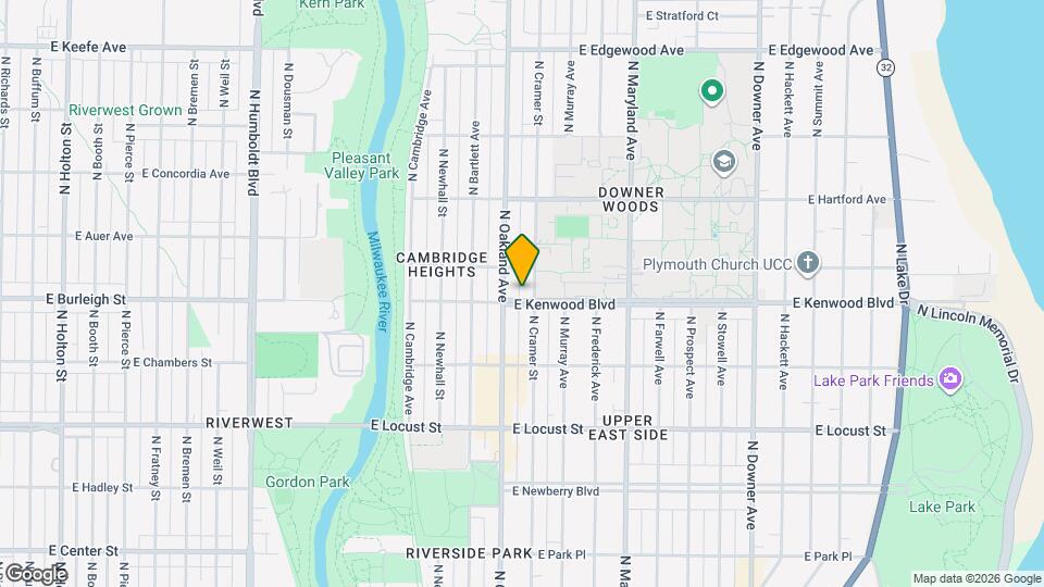 1818 E Kenwood Blvd Map and Location Details