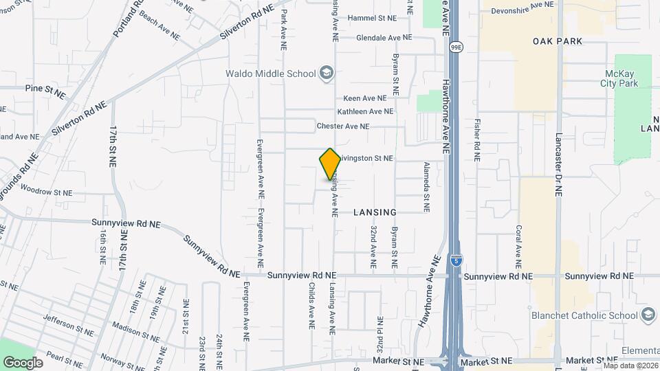 2425 Lansing Ave NE Map and Location Details