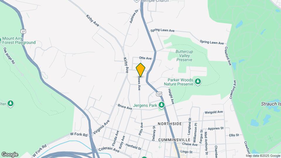 4524 Innes Ave Map and Location Details