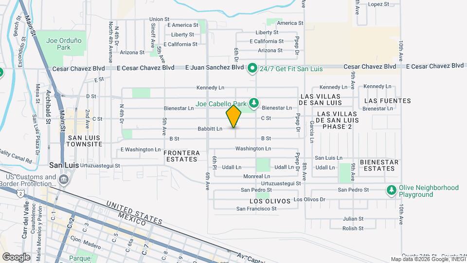 1397 Babbitt Ln Map and Location Details