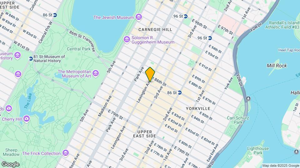 151 E 85th St, Unit 10C Map and Location Details