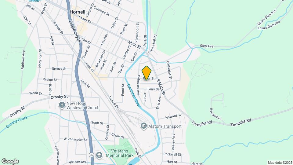 156 Leach Ave Map and Location Details