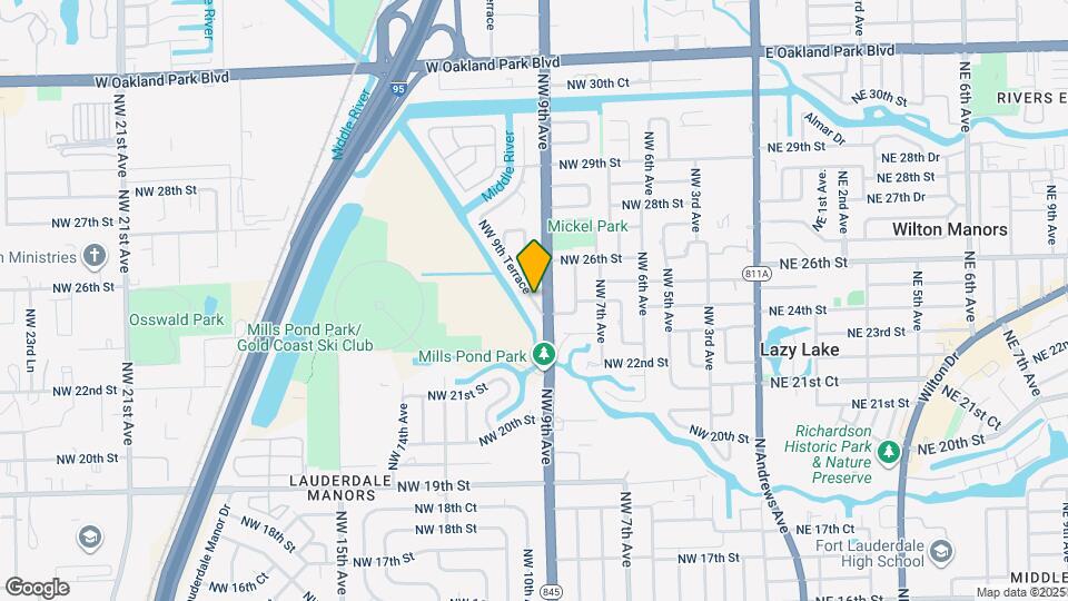 2433 NW 9th Ter, Unit 2433 NW 9th Ter Map and Location Details