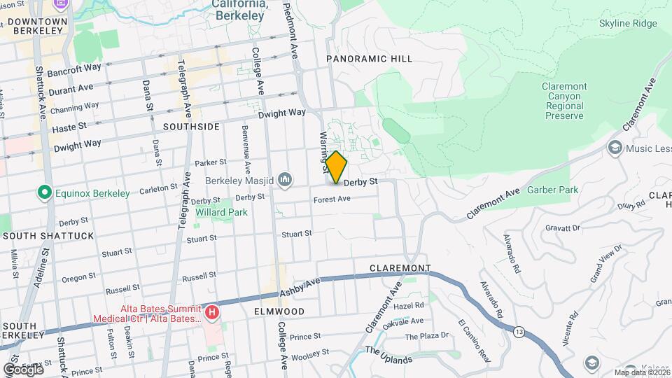 2836 Derby St Map and Location Details