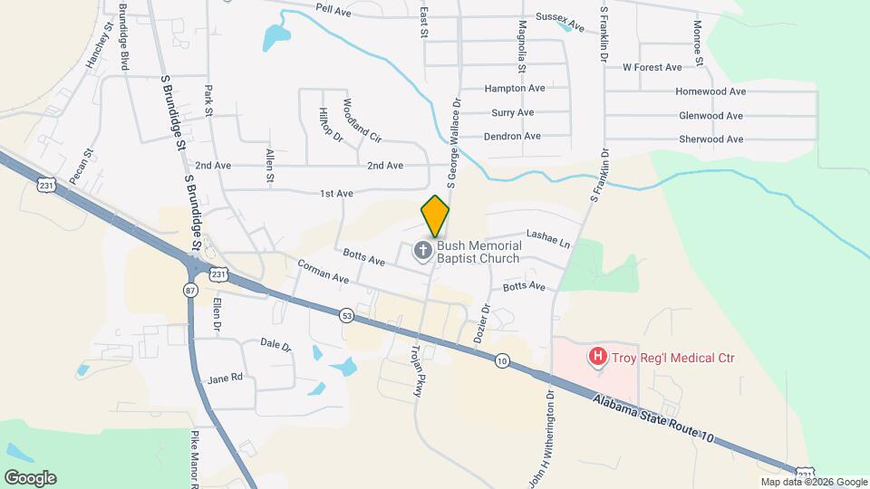 322 Ray Ave Map and Location Details