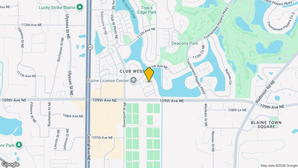 10990 Goodhue St NE Map and Location Details