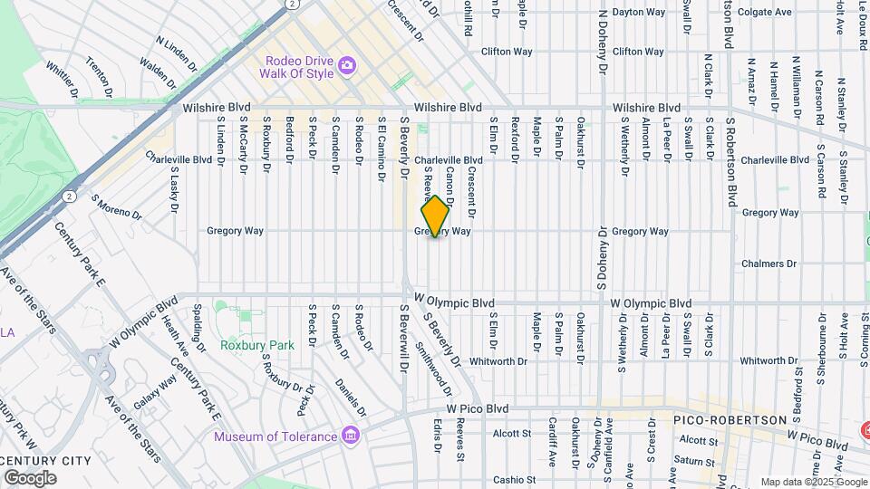 308 S Reeves Dr Map and Location Details