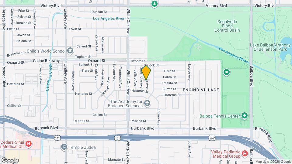 5903 1/2 Texhoma Ave Mapa y Detalles de la Ubicación