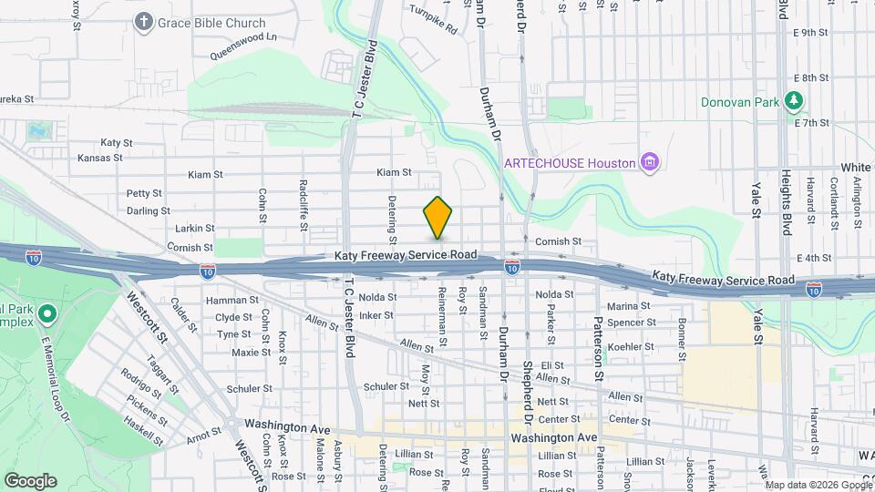 5201 Cornish St Map and Location Details