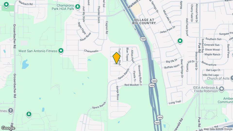 10919 Livewater Trail Map and Location Details