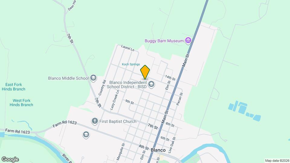 1219 Mesquite St Map and Location Details