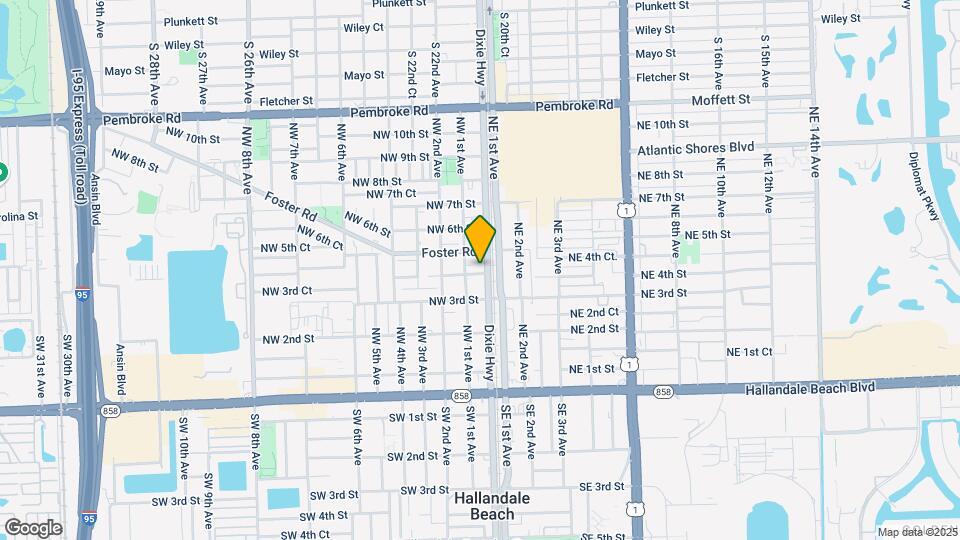 401 N Dixie Hwy Mapa y Detalles de la Ubicación