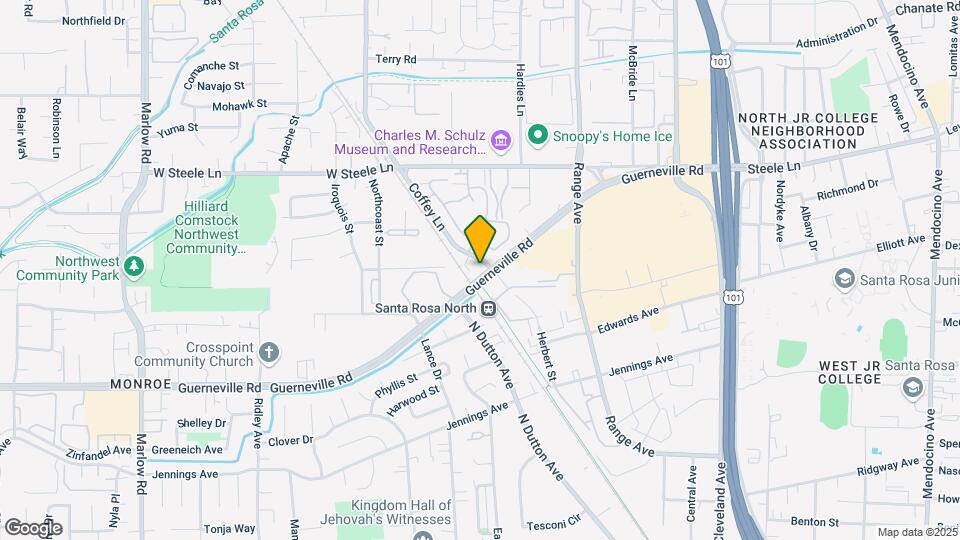 2515 Coffey Ln Map and Location Details