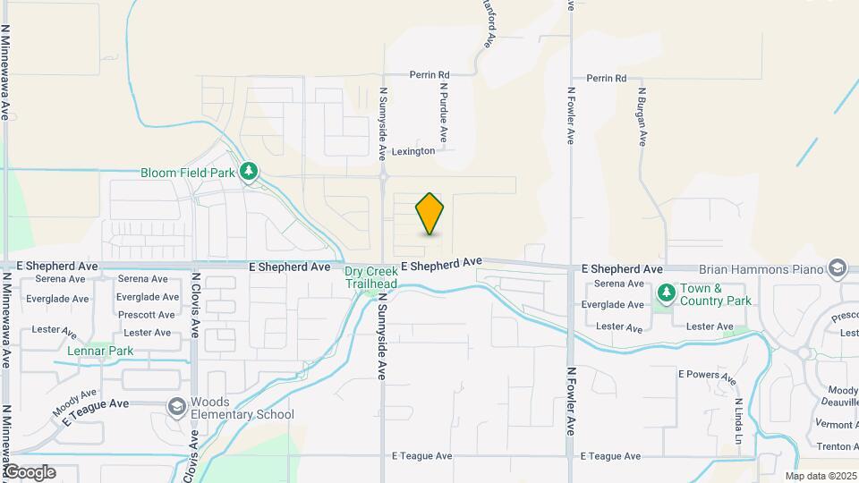 1525 Farmhouse Ln Map and Location Details