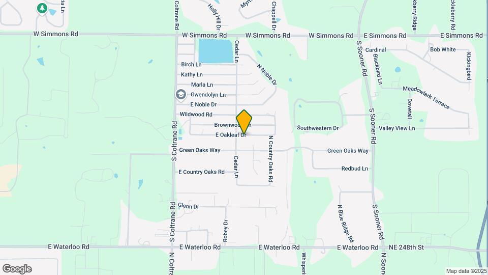 3308 E Oakleaf Dr, Unit 202 Map and Location Details