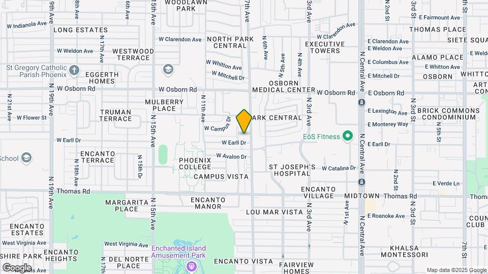 Metropolitan Mapa y Detalles de la Ubicación