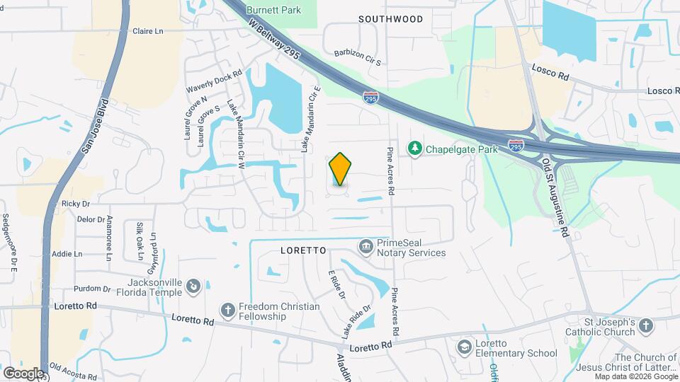 3657 Lumberjack Cir S Map and Location Details