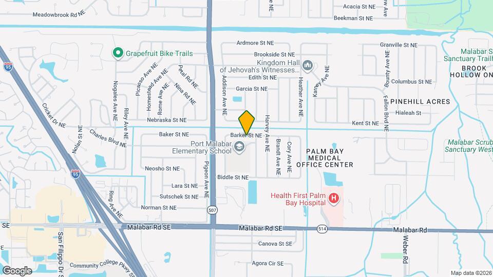 1796 Barker St NE, Unit 402 Map and Location Details