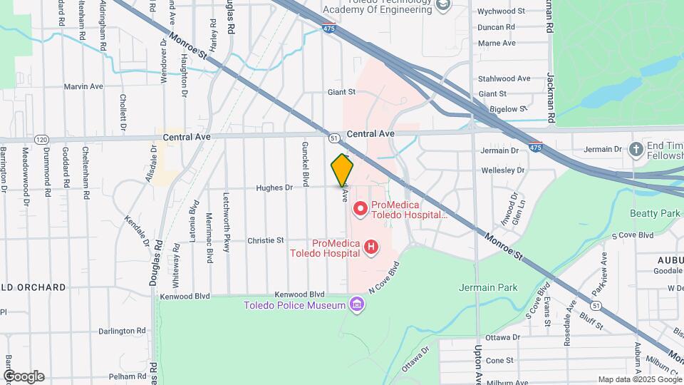 2835 Midwood Ave Map and Location Details