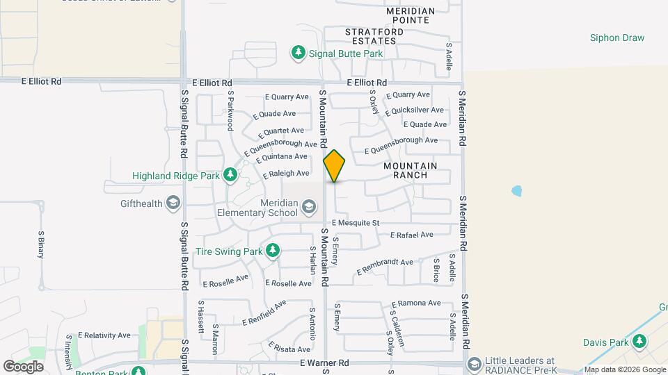 3864 S Emery Cir Map and Location Details