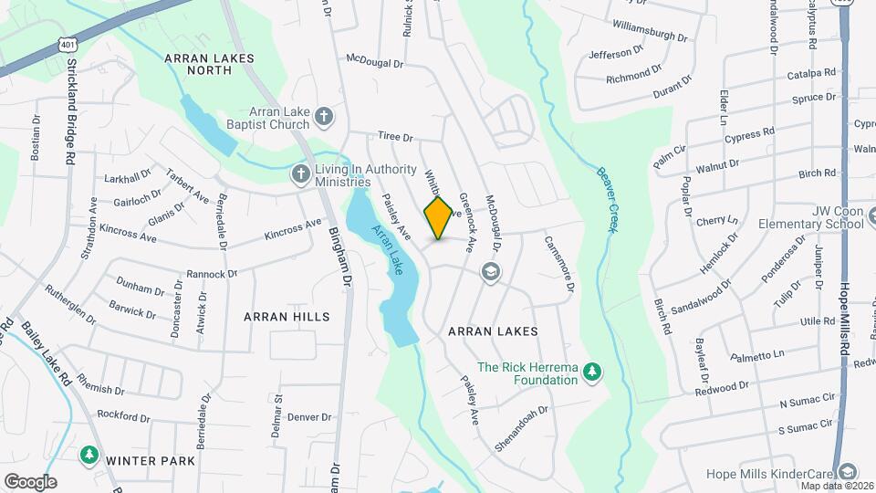 6115 Lochcarron Dr Map and Location Details