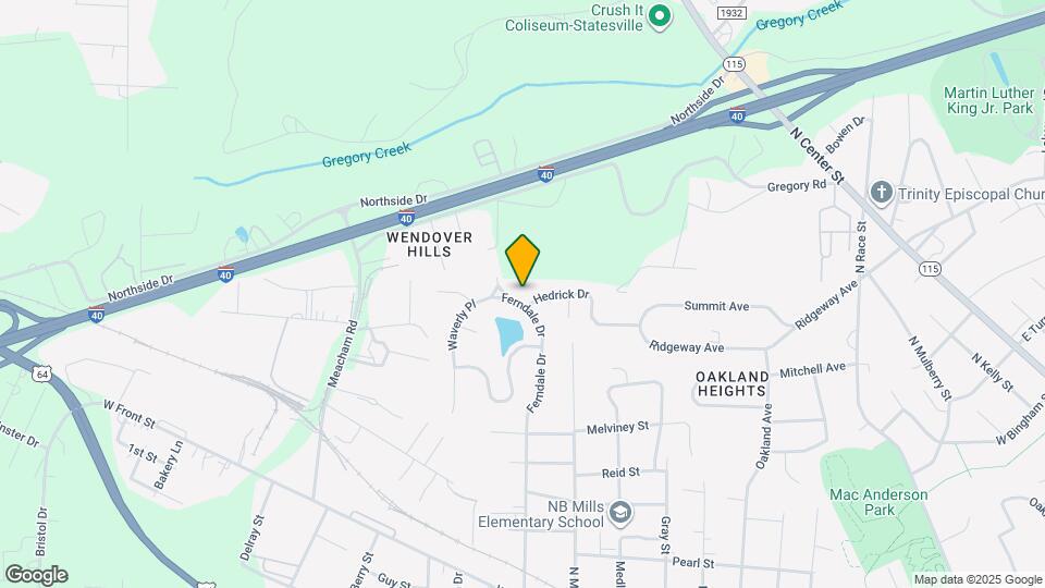 818 Ferndale Dr Map and Location Details