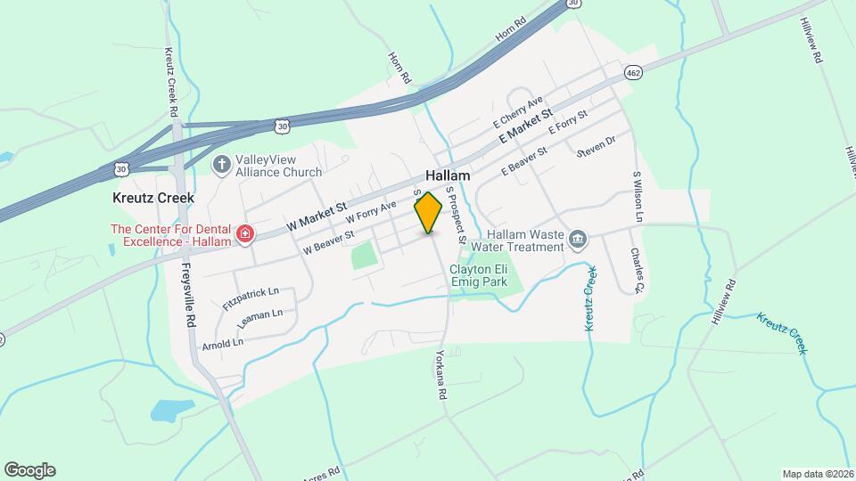 156 S Broad St, Unit A Map and Location Details