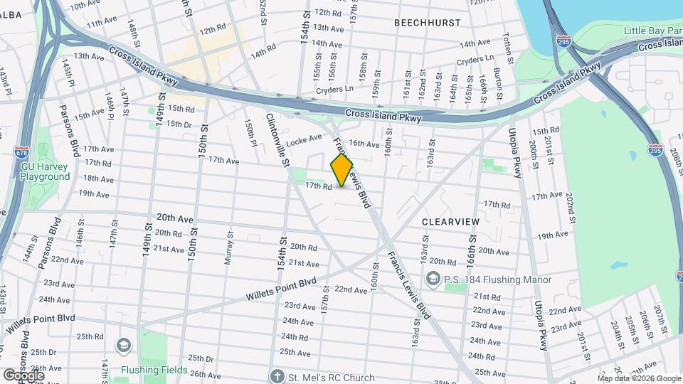 15704 17th Rd Mapa y Detalles de la Ubicación