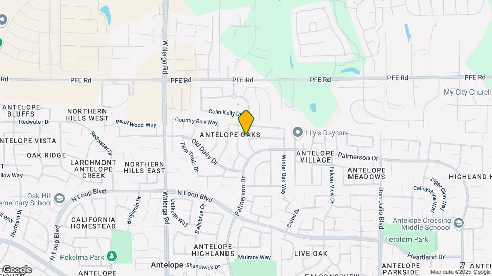4533 Winter Oak Way Map and Location Details