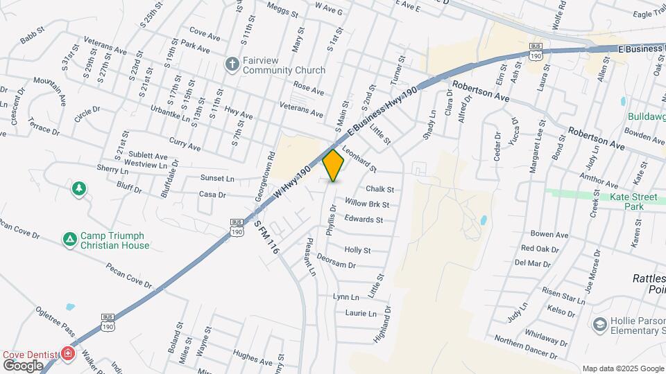 1108 Phyllis Dr Map and Location Details
