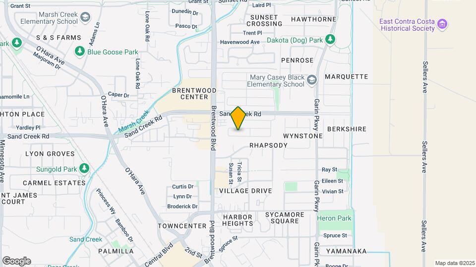 121 Scott Creek Way Map and Location Details