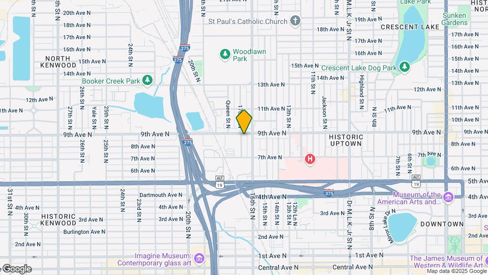 845 17th St N Map and Location Details