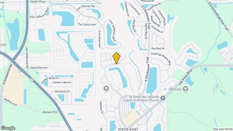 5785 Lake Champlain Dr Map and Location Details