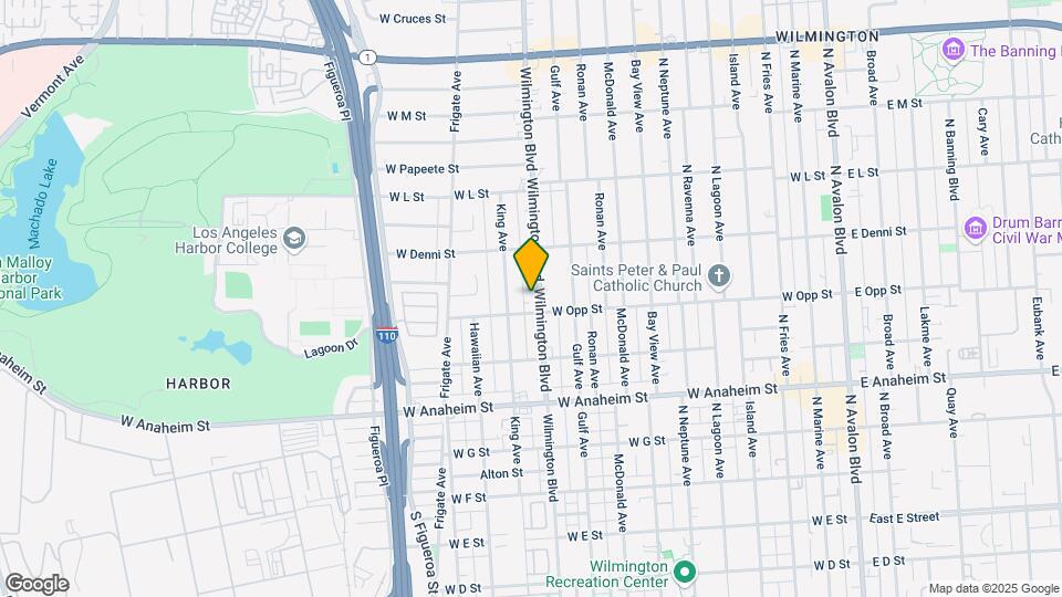 1011 N Wilmington Blvd Map and Location Details