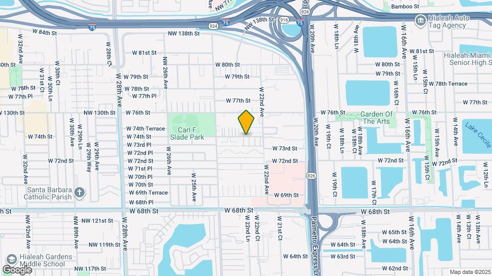 2258 W 74th St Map and Location Details