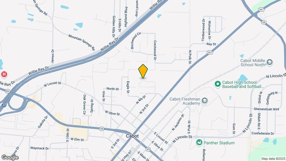 100 Fortson Dr Map and Location Details