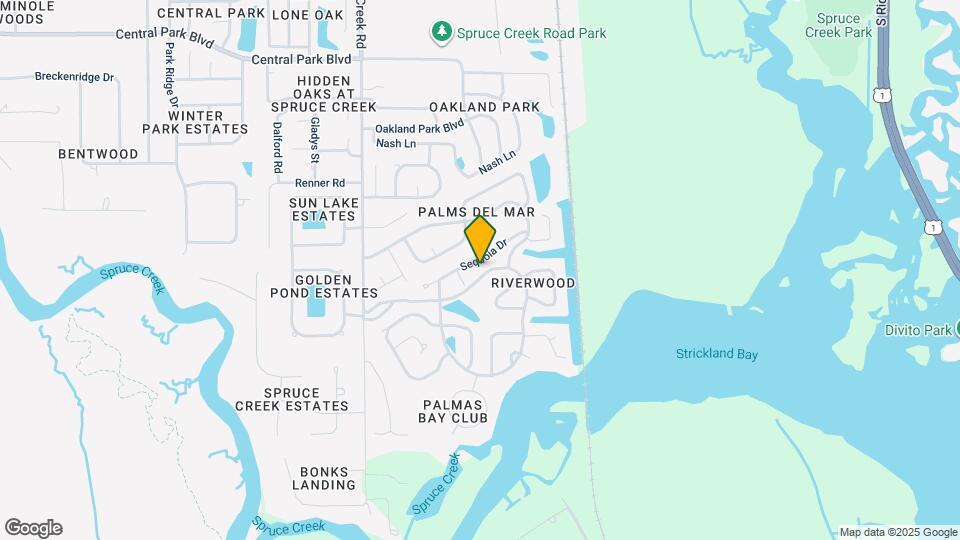 6152 Sequoia Dr Map and Location Details
