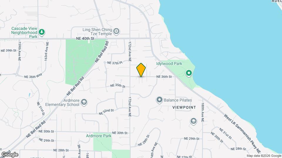 3554 173rd Ct NE Map and Location Details