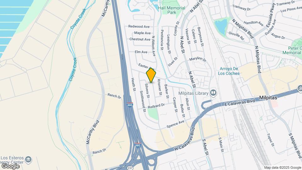 315 N Abbott Ave Map and Location Details