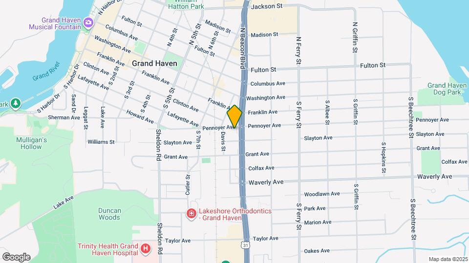 826 Pennoyer Ave Map and Location Details